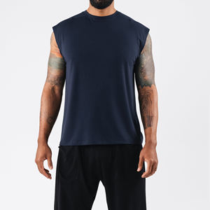 Débardeur sans manches à compression à séchage rapide pour hommes chemise de fitness respirante pour l'été course à pied basket entraînement en plein air - Product Image 1