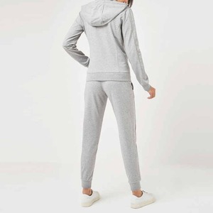 Service OEM – Ensemble de survêtement imprimé 100 % coton pour femme, manches longues, respirant, séchage rapide, léger, avec cordon de serrage, collection automne complète - Product Image 3