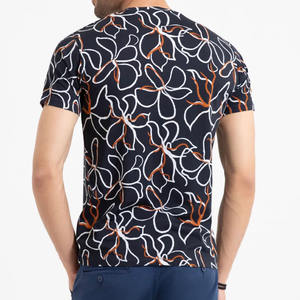 Camiseta deportiva de poliéster ligera para hombre de alta calidad, transpirable, de secado rápido, Media manga, entrenamiento personalizado, verano totalmente sublimado - Product Image 3