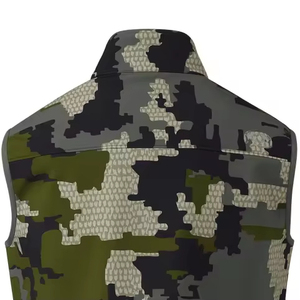 เสื้อกั๊กพิมพ์ลายดิจิตอลเสื้อแจ็กเก็ตทรงพองแขนกุดให้ความอบอุ่นในฤดูหนาวเสื้อกล้ามระบายอากาศได้ดีออกแบบได้ตามต้องการโลโก้ที่กำหนดเอง - Product Image 5