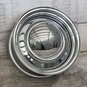 Nouveau <span class=keywords><strong>15</strong></span> pouces Smoothie Wheel Classic Cars 15X6J 15X7J 15X8J PCD 5x108 5x114.3 5x120.65 5x127 5x139.7 6x139.7 Jante en acier chromé - Product Image 2
