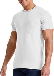T-shirt personnalisé vierge T-shirts lourds grande taille T-shirts en coton pour hommes Fabricants de haute qualité - Product Image 5