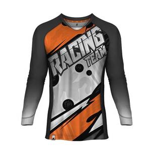 Sublimación de impresión hombres Biker Jersey personalizado MTB bicicleta de montaña Motocross Jerseys transpirable carreras jerseywindproof moto carrera - Product Image 3