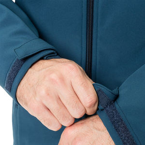 Chaqueta Softshell con Capucha para Hombre, Ligera, Impermeable, Forrada de Polar, Cortavientos, Chaqueta de Lluvia, para Senderismo al Aire Libre en Invierno - Product Image 6