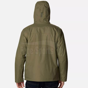 Vente directe d'usine Veste de pluie pour hommes Vêtements décontractés Veste de pluie pour hommes Marque privée Veste de pluie pour hommes - Product Image 2