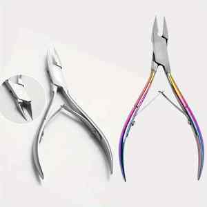 Coupe-ongles pointus en acier inoxydable pour ongles épais et incarnés outil de soin des pieds de Style classique pinces podiatriques, fabriquées sur mesure ici - Product Image 1