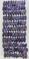 Prix abordable Charoite Cabochon Naturel, Paire de Pierres Précieuses Non Montées Polies de Haute Qualité, Formes Mixtes, Guérison, Taille Personnalisable, Bijoux