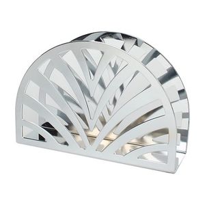 Elégant porte-serviettes en métal avec tourbillons décoratifs et charme vintage parfait pour les couverts de table de style classique - Product Image 2