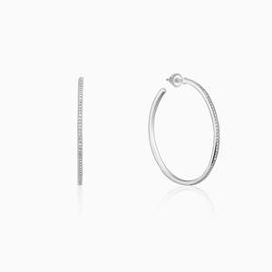 Cerceau clouté en argent vintage motif géométrique motif goutte à la mode pour cadeau de fête avec motif religieux numéro perle diamant - Product Image 5