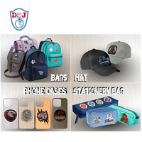 Autocollant de patch réutilisable et amovible brodé par impression par sublimation