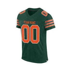 Camiseta de Fútbol Americano, Uniforme de Rugby de Malla de Poliéster Transpirable, Ropa de Fútbol Americano, Nombre y Número del Equipo Personalizados - Product Image 6