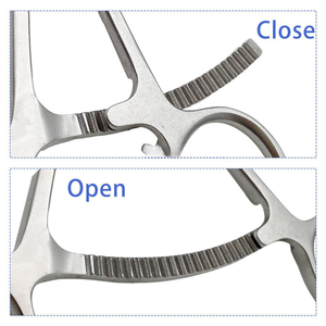Mini fórceps ortopédicos de sujeción de hueso dentado, fórceps de reducción de hueso, instrumento quirúrgico de acero inoxidable de Surgiright - Product Image 5