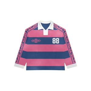 Chemise décontractée en flanelle à imprimé unique sur mesure pour hommes, col en tricot, confortable - Product Image 4