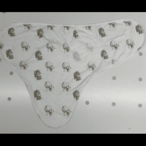 Écharpe d'emmaillotage réglable pour bébé certifiée sedex iso plus absorbante plus confortable facile à installer pour bébé fille et garçon - Product Image 2