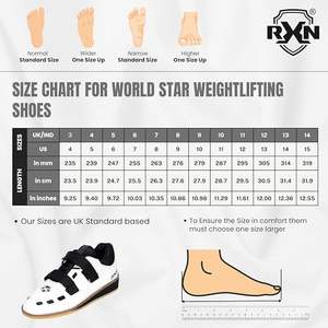 Chaussures de musculation et de powerlifting professionnelles de haute qualité, best-seller, design personnalisé RXN - Product Image 6