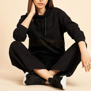 Chándales informales de patrón sólido para mujer superventas, ropa de invierno de Material duradero con etiqueta privada - Product Image 5