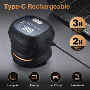 Tondeuse Électrique Rechargeable pour Hommes, Rasoir Visage et Crâne Double Lame, Étanche IPX7 Utilisation Humide/Sèche, Sans Fil pour Camping-Car - Product Image 6