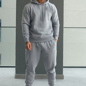 Chándal para hombre, conjunto de 2 piezas, chándal informal, chándal con cremallera completa, conjuntos de traje atlético para correr, chándal con logotipo personalizado - Product Image 1