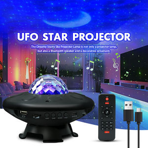 <span class=keywords><strong>Projecteur</strong></span> LED intelligent UFO, lecteur de musique Bluetooth, veilleuse nébuleuse, décoration de chambre, lampe d'ambiance, cadeau d'anniversaire ou de Noël - Product Image 2