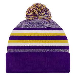 Bonnet en gros unisexe en acrylique tricoté doux et chaud pour hommes et femmes, accessoire de mode décontracté pour le streetwear et les superpositions - Product Image 1