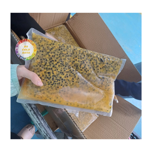 Zumo de fruta de la Pasión congelado, sabor agridulce natural, ideal para bebidas, postres y mercado de exportación - Product Image 1