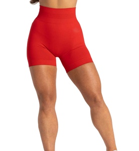 Custom Gym Booty Shorts Wholesale Women Running Booty Shorts Elastic Lifting Gym Fitness Seamless Yoga Booty Shorts 2027 - Product Image 3