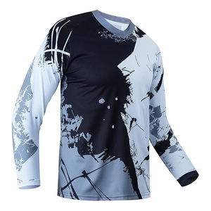 Jersey de Ciclismo de Montaña Multifuncional de Diseño Personalizado de Alta Calidad, Transpirable, de Secado Rápido, de Poliéster/Algodón, Ropa Deportiva Unisex con Estampado Digital - Product Image 3