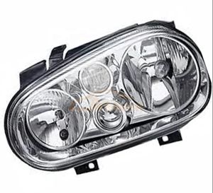 Faro Auto Auto di alta qualità faro anteriore nero adatto per VW <span class=keywords><strong>Golf</strong></span> <span class=keywords><strong>4</strong></span> / MK4 1998 - <span class=keywords><strong>2004</strong></span> OE 1 j1 941 017 / 1 j1 941 018 - Product Image 1