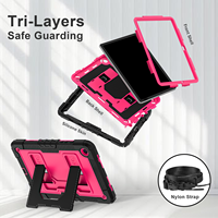 Coque de protection robuste avec béquille multi-angles pour Samsung Galaxy Tab A11 Plus A9 Plus 11 pouces – Commande en gros
