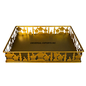 ถาดช็อคโกแลตเคลือบทองรูปทรงอาหรับออกแบบเองเป็นมิตรกับสิ่งแวดล้อมตกแต่งด้วยมือ - Product Image 3
