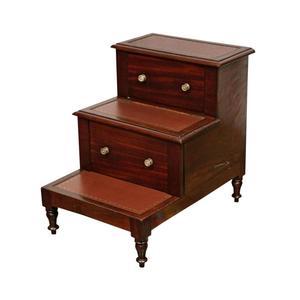 Tabouret d'escalier en bois dur durable avec finition lisse en bois, parfait pour les chambres à coucher, les placards, les zones de garde-manger et les tâches ménagères quotidiennes - Product Image 5