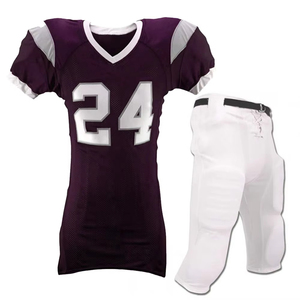 Meilleurs ensembles de football américain en polyester 2025 – Tenue d'été à séchage rapide de haute qualité, manches courtes, taille XL, fabriquée au Pakistan - Product Image 5