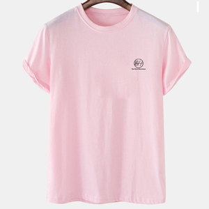 Camiseta de Algodón 100% de Último Diseño para Hombre, Ropa Casual, Color Personalizado, Ajuste Holgado, Camisetas Estampadas con Logotipo Personalizado - Product Image 1