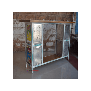 Table Console en bois de fer antique sur mesure de luxe industriel pour la maison bureau salon chambre bricolage meubles d'intérieur maison - Product Image 6