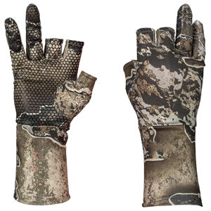 Usine directe en gros personnalisé nouveau Design deux doigts coupe Camouflage conception tir gants de chasse pour homme OEM personnalisé - Product Image 4