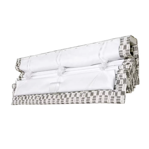 Vendeurs rapides stores électriques occultants de qualité supérieure double œilleton romain d'intérieur motorisé pour fenêtre - Product Image 4