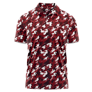 Venta al por mayor de camisas de polo de botón de alta elasticidad para los hombres de secado rápido de impresión por sublimación Polo de golf camisas de ropa hecha en Vietnam - Product Image 2