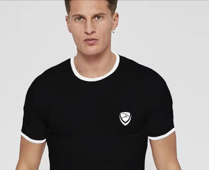 Camisetas de Hombre de Talla Grande en Tejido de Poliéster/Algodón, con Logotipo Personalizado Impreso, Manga Corta, Ecológicas - Product Image 5