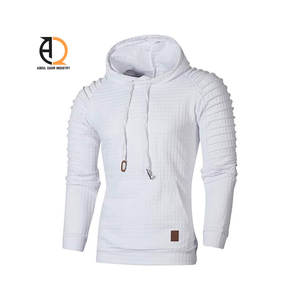 Fabrication conception personnalisée automne vente chaude hommes sweats à capuche décontracté 100% coton poche surdimensionné basket-ball régulier - Product Image 1