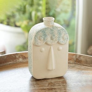 Unique Decorative Ceramic <b>Vase</b> Art Decor Design Style Ceramic for <b>Pampas</b> <b>Grass</b> & Dried Flowers Modern - Product Image 4