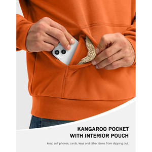 Vente en gros de sweats à capuche pour hommes, dernières tendances 2025, unisexe, surdimensionné, pour l'extérieur, sweat-shirt personnalisé, vente chaude, pull à capuche pour hommes - Product Image 4