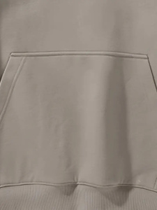 Sudadera con capucha de algodón 100% ligero de calidad superior para hombre Nuevo estilo Patrón sólido Conceptos básicos de invierno - Product Image 2