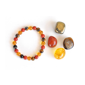 ชุดคริสตัลเสริมสร้างความกล้าหาญและพลังบุคคล ความมั่นใจ ชุดคริสตัลสำหรับการบำบัดและการทำสมาธิ ของขวัญที่ดีที่สุดในราคาตลาด - Product Image 1