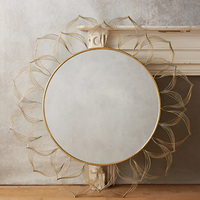 Achetez des miroirs muraux décoratifs en verre faits à la main, écologiques, personnalisables, en gros, designs modernes pour toute la pièce, salons, salles de bain