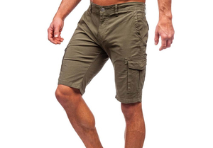 Vente en gros de shorts cargo pour hommes personnalisés log respirant séchage rapide multi-poches shorts cargo décontractés pour hommes avec le meilleur style - Product Image 2