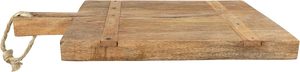 I K Handicraft Mango Madera Tablero de queso Mango Cuerda 1,5 cm de espesor Apto para lavavajillas-Rústico Costero Granja Boho Cocina Comedor - Product Image 6