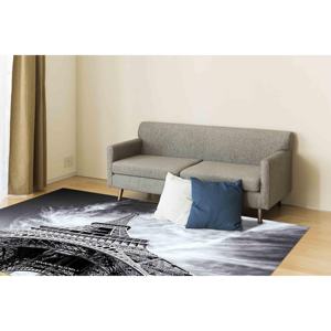 Tapis Tour Eiffel : Tapis d'entrée antidérapant, Décoration Parisienne, Tapis doux non tissé - Product Image 5