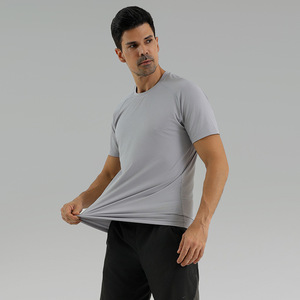 Camiseta de alta calidad para hombre, ropa de calle en blanco, peso pesado, entrenamiento físico, gimnasio, correr, Spandex, camisetas de equipo, envío DDP - Product Image 5