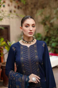 Lehenga Choli moderne en mousseline de soie brodée avec des embellissements élégants pour femmes, tenue de fête, tenue de mariage, Anarkali, ethnique indien - Product Image 4