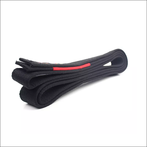 Cinturón de Competición de Karate BJJ con Logotipo de Equipo Personalizado en Varios Colores, Artes Marciales, Talla Grande para Hombre, 100% Algodón, 4 cm de Grosor, Etiqueta Personalizada - Product Image 3
